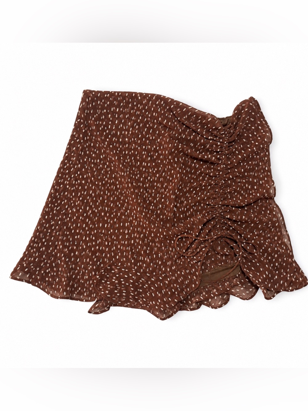 Polka Dot Ruffle Skirt